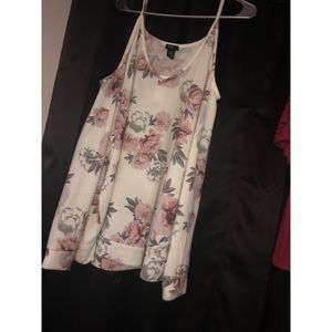 PLUS SIZE 2XL off the shoulder floral top.